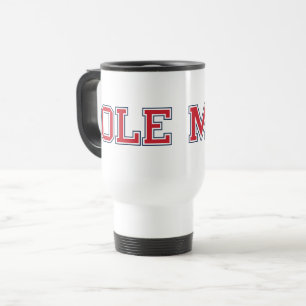 Mug De Voyage Université du Mississippi   Ole Miss Wordmark