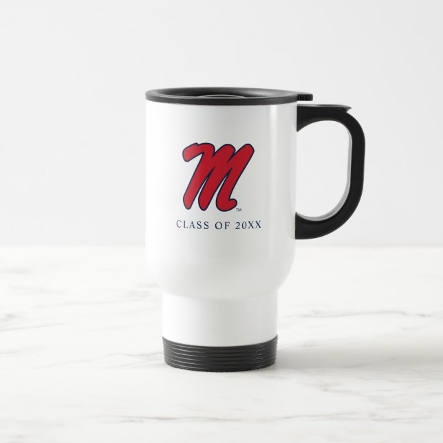 Mug De Voyage Université du Mississippi | Script M (Droite)