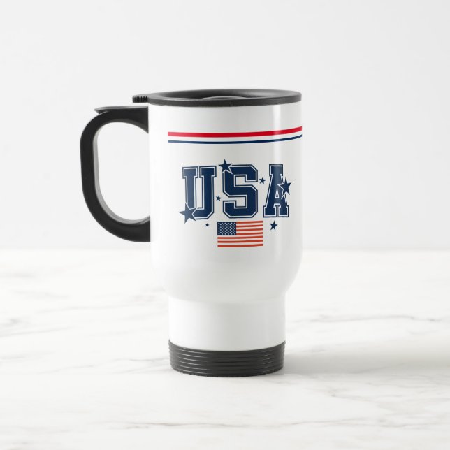 Mug de voyage USA (Gauche)