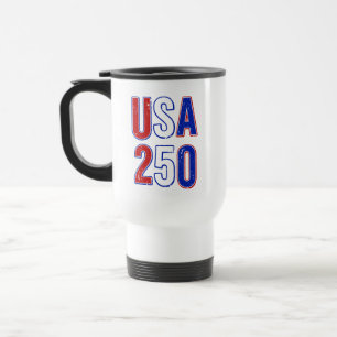 Mug De Voyage USA 250e anniversaire 1776-2026 Patriotique Améric