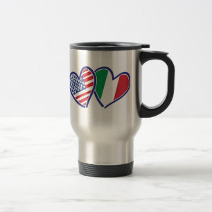 Mug De Voyage USA—Italie-amour