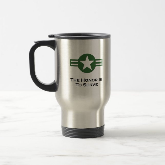 Mug De Voyage USA L'honneur vert (Gauche)
