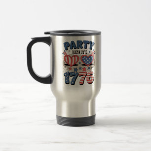 Mug De Voyage USA Party Like It's 1776, America, Independence Da