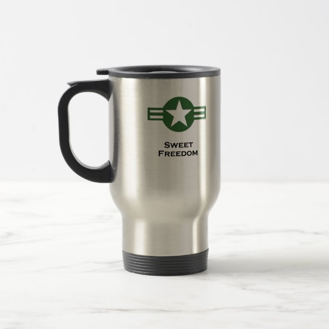 Mug De Voyage USA Sweet Freedom Green (Gauche)