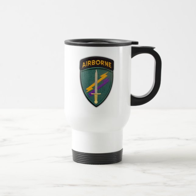 Mug De Voyage USACAPOC(A) spécial des affaires civiles vétérans (Droite)