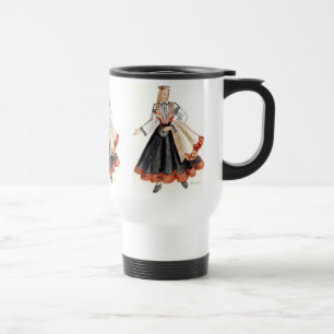 Mug De Voyage Uz Kruzes de Tautu Meita de Latvian