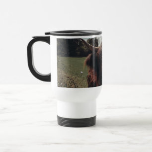 Mug De Voyage Vache écossaise de la région montagneuse noire pât