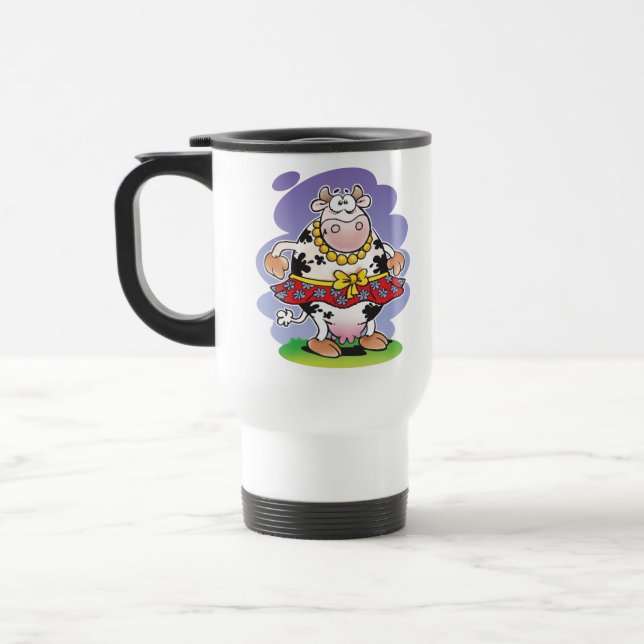 Mug De Voyage Vache idiote Matilda (Gauche)