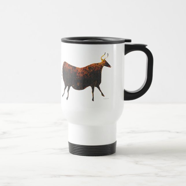 Mug De Voyage Vache rouge de Lascaux (Droite)