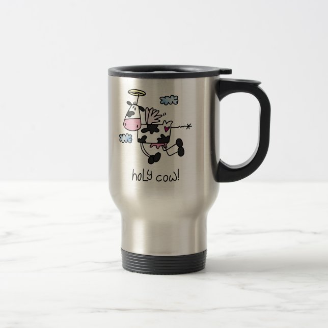 Mug De Voyage Vache sainte ! (Droit)