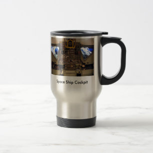 Mug De Voyage Vaisseau spatial, habitacle de vaisseau spatial
