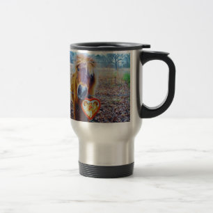 Mug De Voyage Valentine Heart Horse