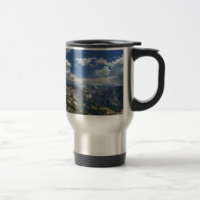 Mug De Voyage Vallée de Yosemite et demi-dôme d'Eagle Peak (Droit)