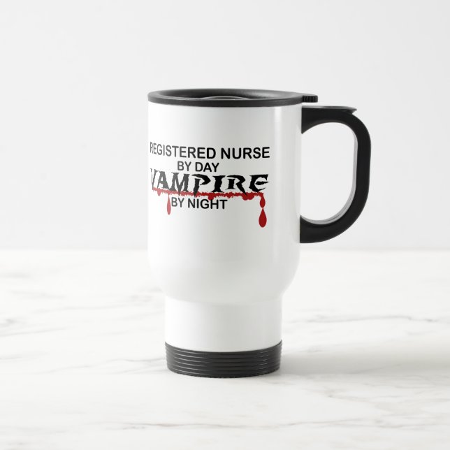 Mug De Voyage Vampire de RN par nuit (Droite)