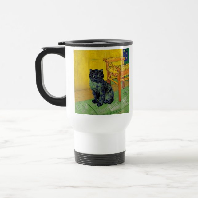 Mug De Voyage Van Gogh Black Cat (Gauche)