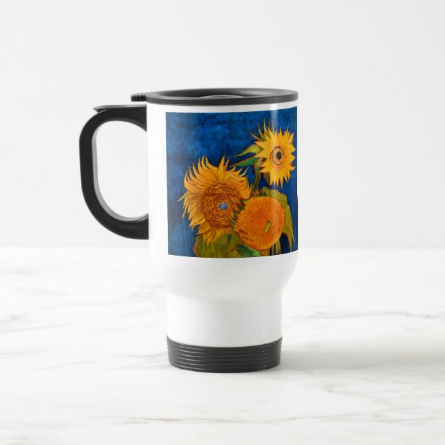 Mug De Voyage Van Gogh Sunflowers (Gauche)