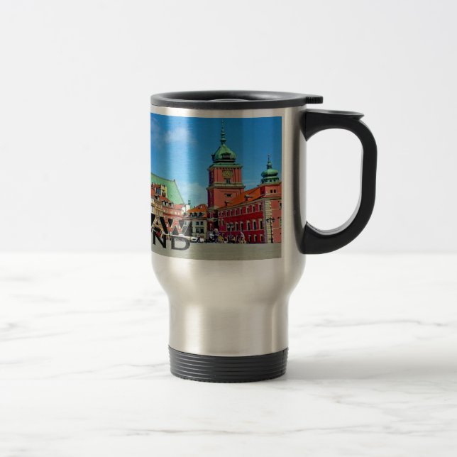 Mug De Voyage Varsovie (Droit)