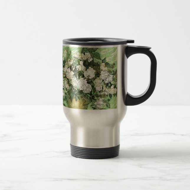 Mug De Voyage Vase avec Roses - Van Gogh (Droit)