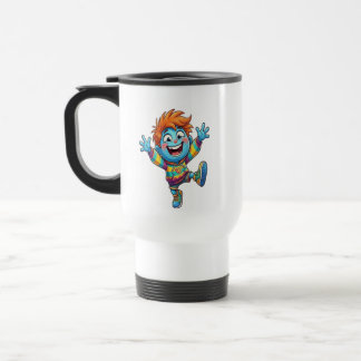Mug De Voyage Vaso para Niños Diseño Original Personaje 
