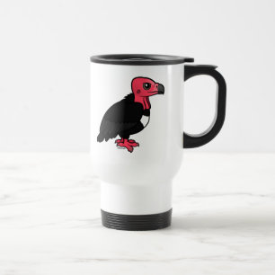 Mug De Voyage vautour Rouge-dirigé
