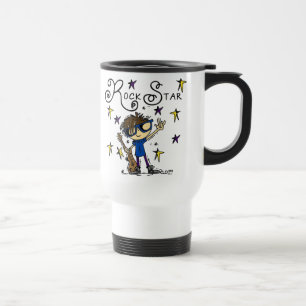 Mug De Voyage Vedette du rock de brune
