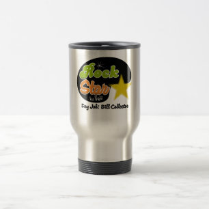 Mug De Voyage Vedette du rock par nuit - commis au recouvrement