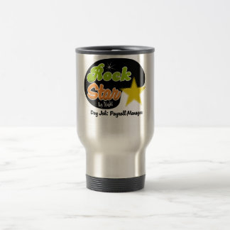 Mug De Voyage Vedette du rock par nuit - directeur de feuille de