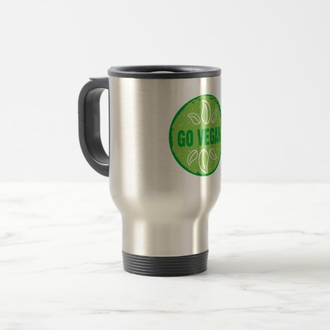Mug De Voyage Vegan (Devant gauche)