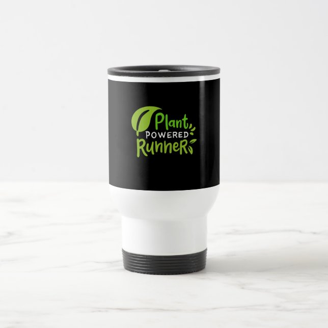 Mug De Voyage Vegan - Plante Powered Runner (Centre)