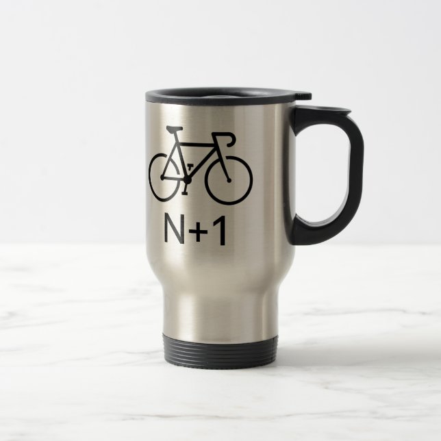 Mug De Voyage Vélo N+1 (Droit)