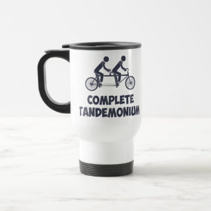 Mug De Voyage Vélo tandem Tandemonium complet