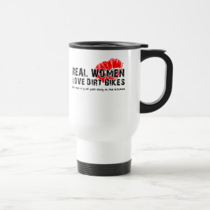 Mug De Voyage Véritable Femme Drôle de Motocross de Moto Cross M
