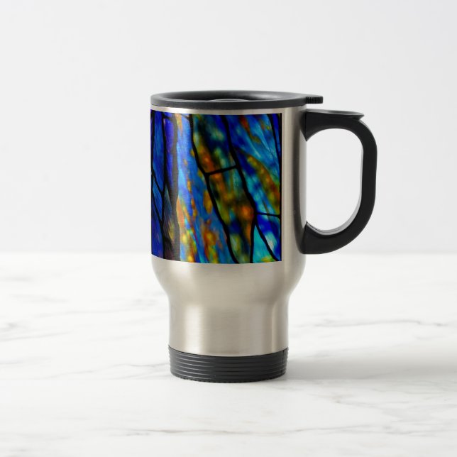 Mug De Voyage Verre, Tiffany - Style, (Droit)