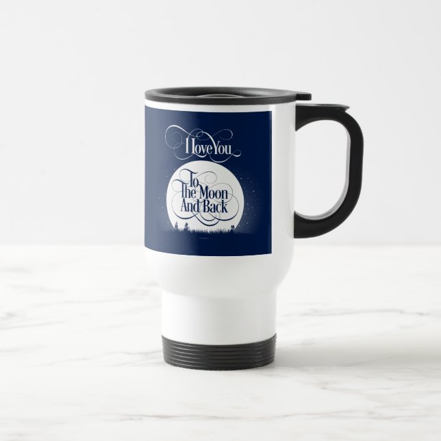 Mug De Voyage Vers La Lune Et Retour (Droite)