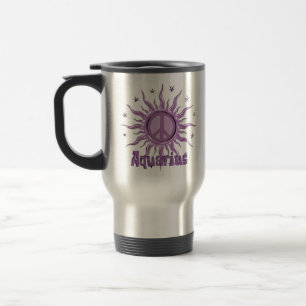 Mug De Voyage Verseau de Sun de paix