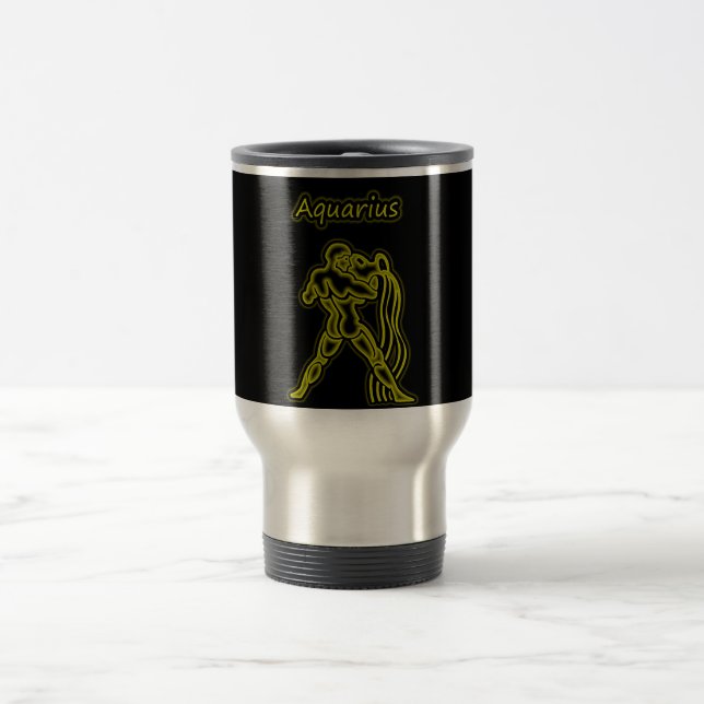 Mug De Voyage Verseau intelligent (Centre)