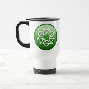 Mug De Voyage Vert de ReBicycle