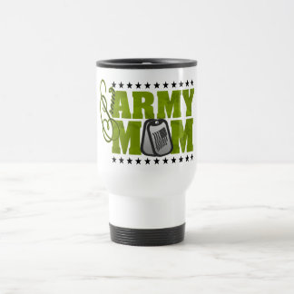 Mug De Voyage Vert fier Camo de maman d'armée