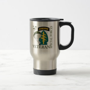 Mug De Voyage Vétéran des forces spéciales - aéroporté