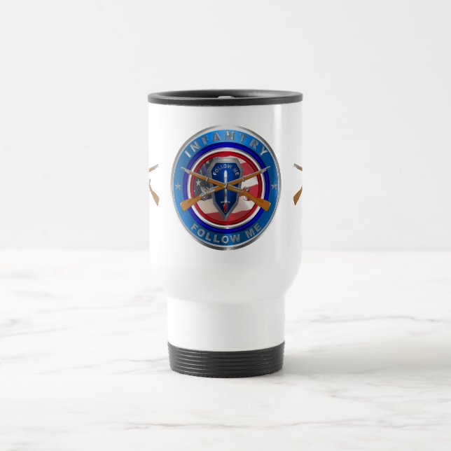 Mug De Voyage Vétéran d'infanterie  (Centre)