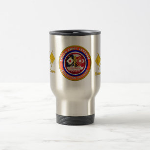 Mug De Voyage Vétéran fier du Corps des transmissions de l'armée