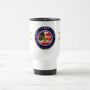 Mug De Voyage Vétérinaire du Cyber Corps de l'Armée