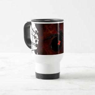 Mug De Voyage Veuve noire Araignée Gothique Éclaboussure de pein