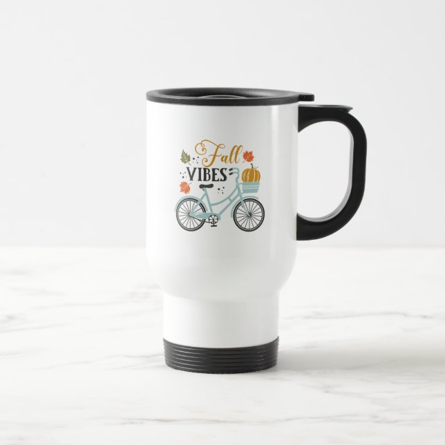 Mug De Voyage Vibes Automatiques À Vélo (Droite)