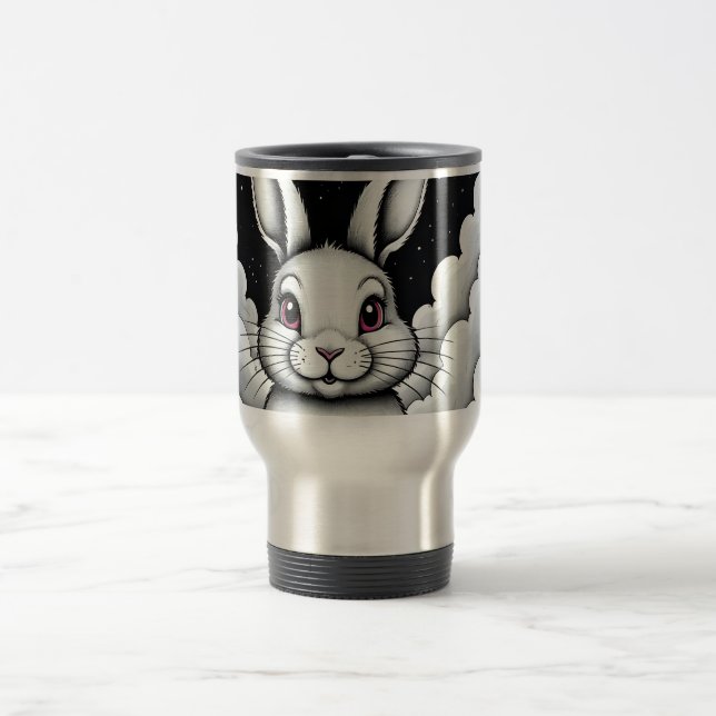 Mug De Voyage Vibes célestes relaxantes Lapin Céleste (Centre)