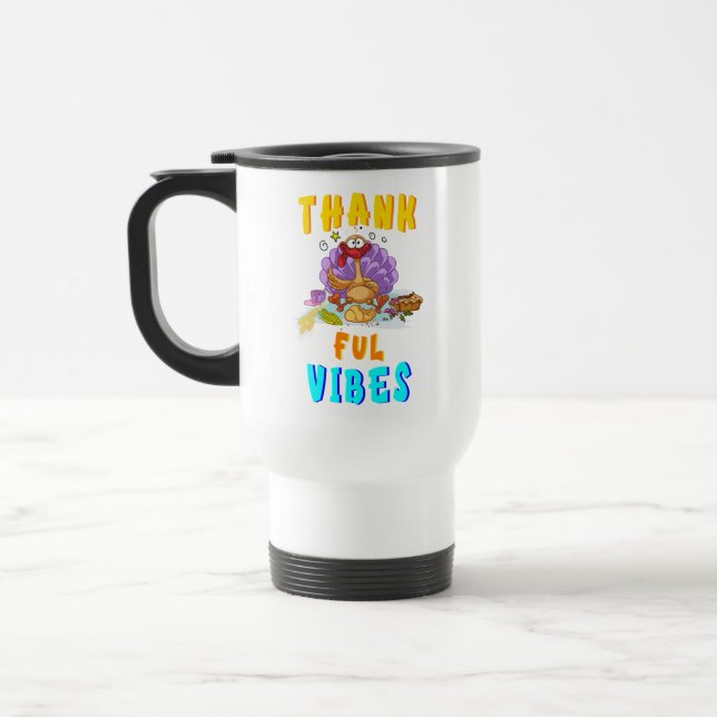 Mug De Voyage Vibes de remerciement (Gauche)