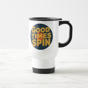 Mug De Voyage Vibes de vinyle classique Conception d'amour de