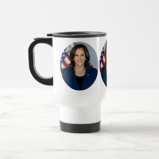 Mug De Voyage Vice-président Kamala Harris Photo officielle