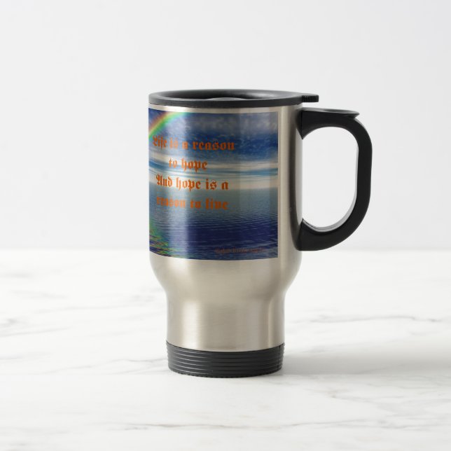 Mug De Voyage Vie et espoir (Droit)