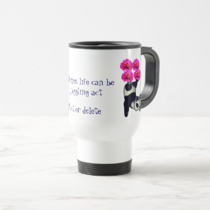 Mug De Voyage Vie Une Loi Jonglante Panda Inspiration